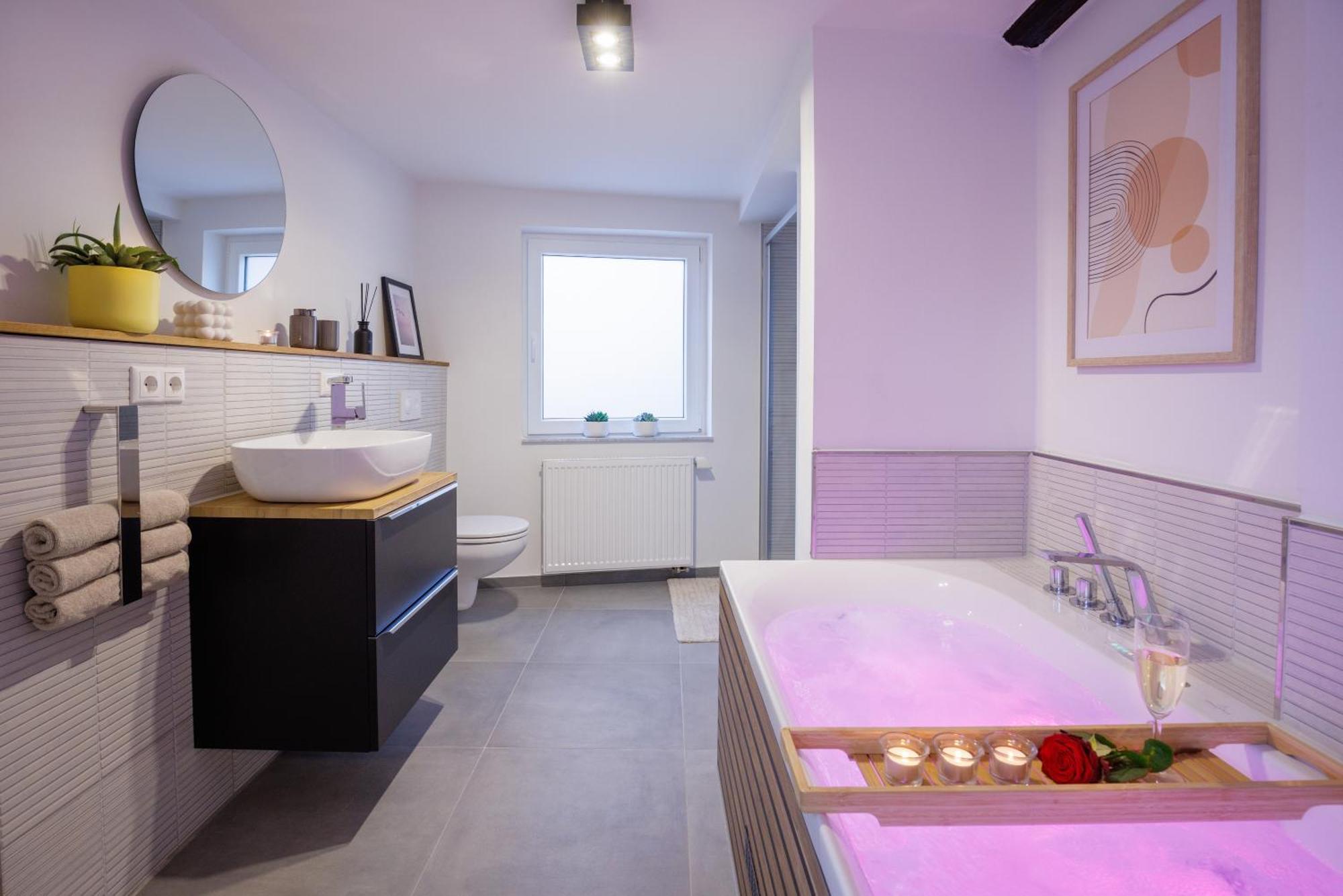 Romantisches Apartment Mit Whirlpool In Bayreuther Fussgaengerzone Kültér fotó
